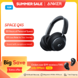 אוזניות קשת אלחוטיות ANKER Q45 עם ANC